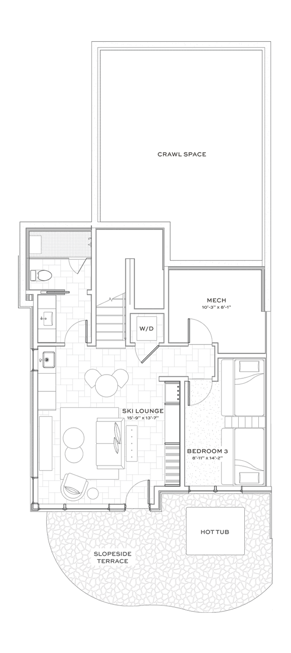 Residence 12 - Slopeside Level