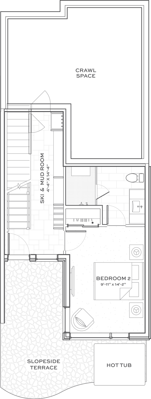 Residence 13 - Slopeside Level