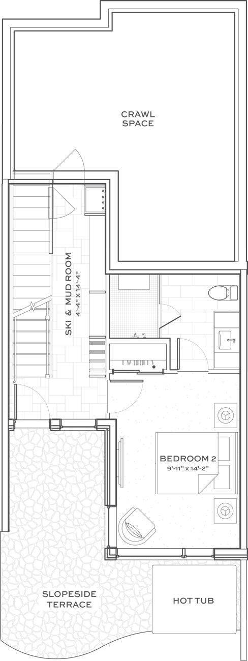 Residence 14 - Slopeside Level