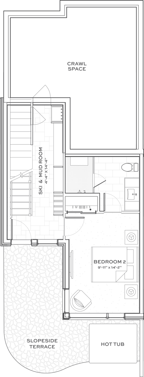 Residence 16 - Slopeside Level