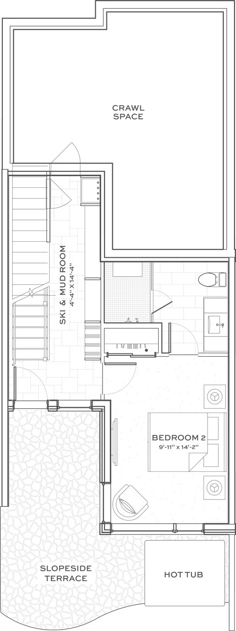 Residence 19 - Slopeside Level