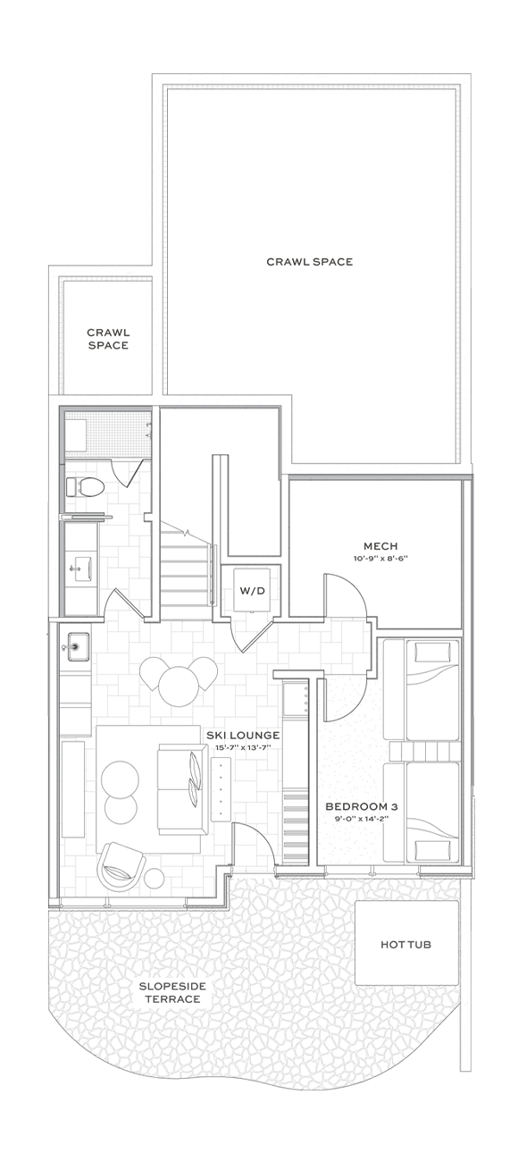 Residence 2 - Slopeside Level
