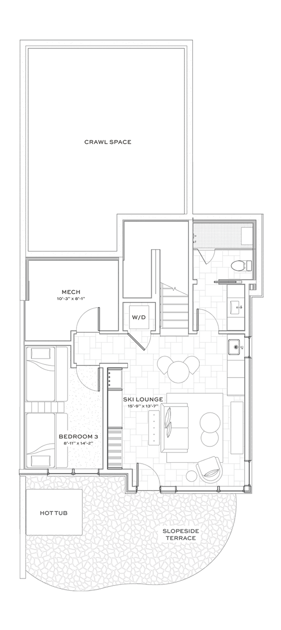 Residence 4 - Slopeside Level