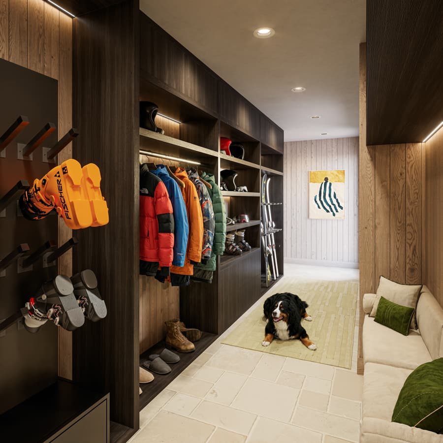 Ski Room - Duplex Units